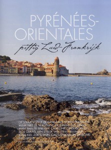 Artikel in het blad En France over de Pyrénées-Orientales
